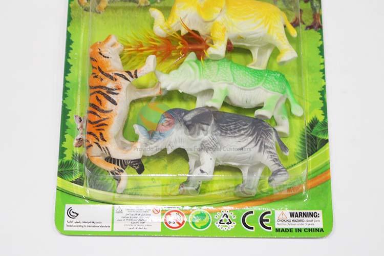 China branded plastic animal model cartoon mini toy