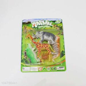 Factory promotional plastic animal model cartoon mini toy