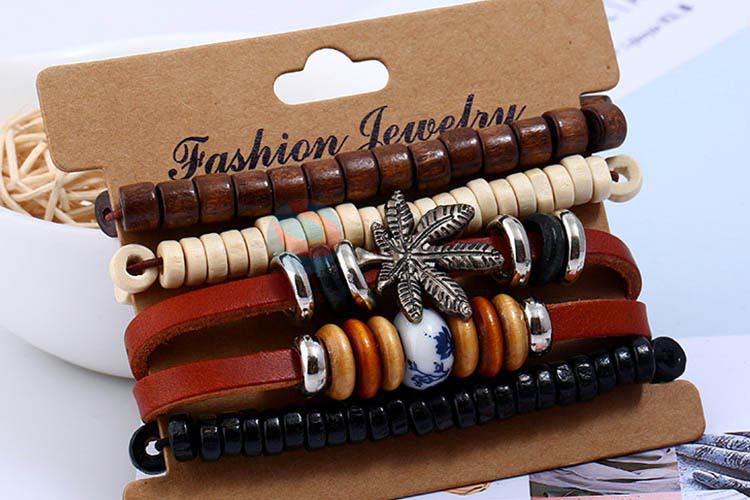 Most popular cheap vintage handmade adjustable bracelet set