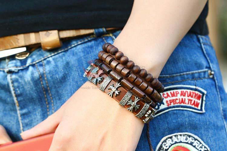 Wholesale low price vintage handmade adjustable bracelet set