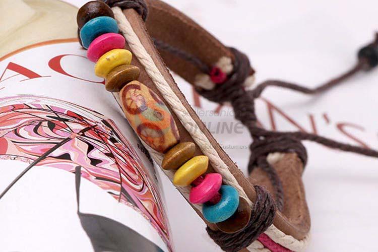 Wholesale custom vintage multi-layer vintage bracelet