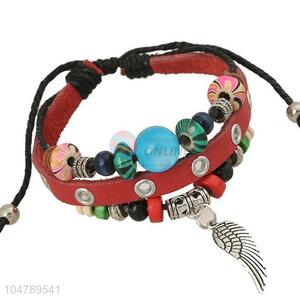 Factory directly sell vintage multi-layer beaded bracelet