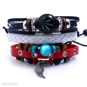 Most popular wholesale vintage punk adjustable bracelet set