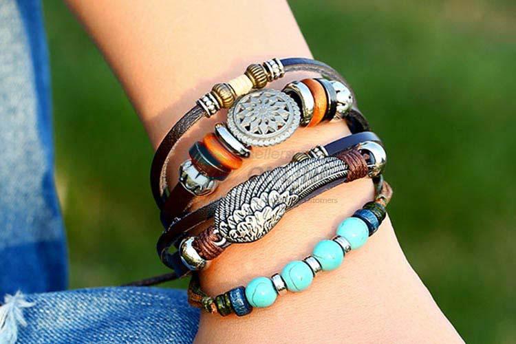 Wholesale low price vintage multi-layer vintage bracelet