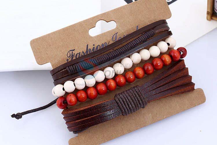 China factory vintage handmade adjustable bracelet set