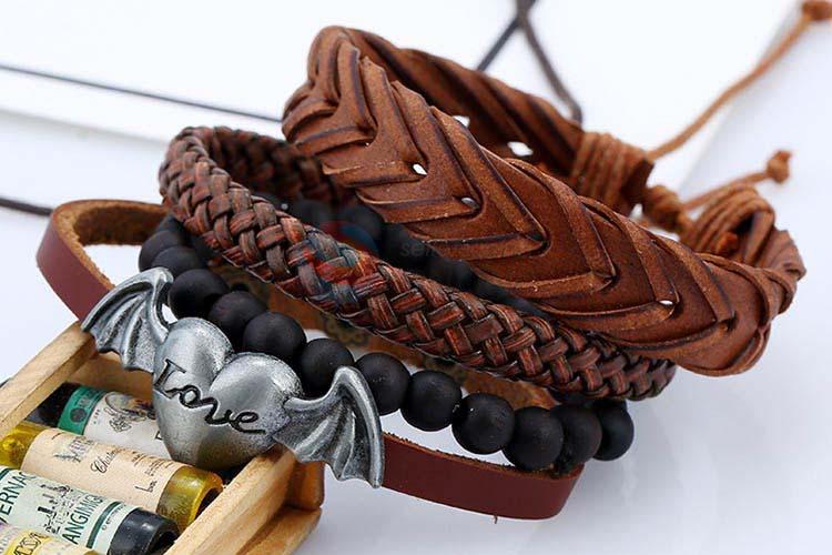 Wholesale custom vintage handmade adjustable bracelet set