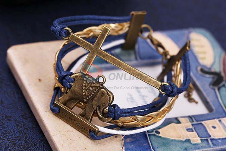 China wholesale vintage multi-layer vintage bracelet