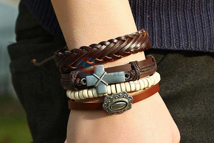 Direct factory vintage handmade adjustable bracelet set