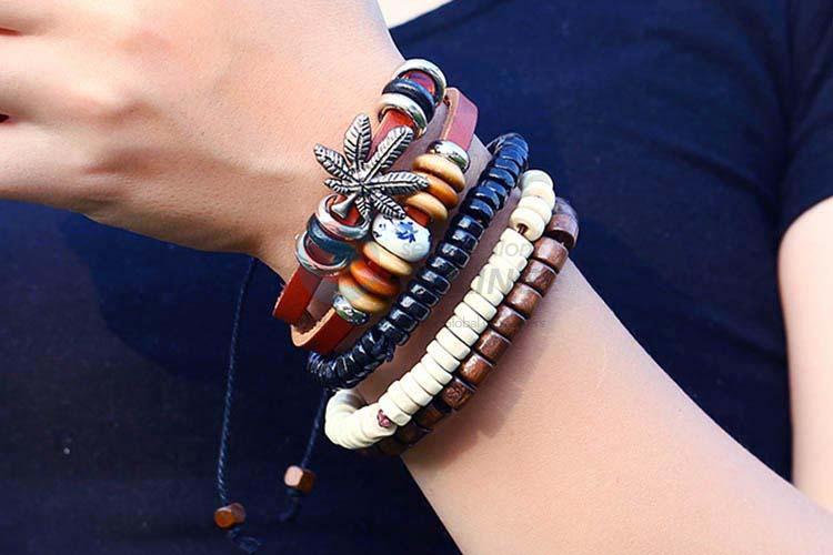 Most popular cheap vintage handmade adjustable bracelet set