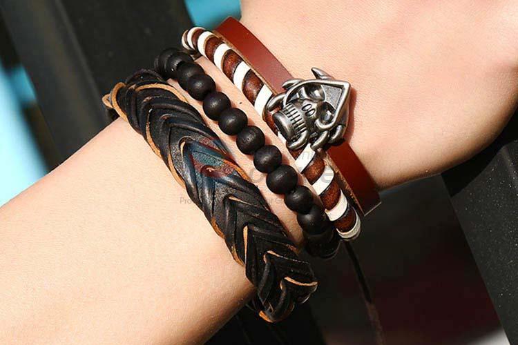 Made in China vintage punk adjustable bracelet set