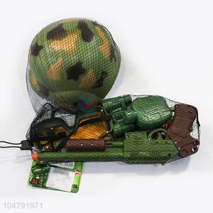 Wholesale Unique Design Children Role Play Military Cap Toy Gun Set