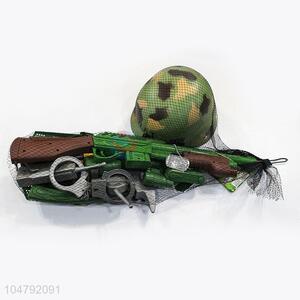 Fashion Style Military Set Plastic Super Power Toy Cap Guns