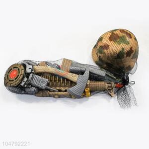 Wholesale Top Quality Children Role Play Military Cap Toy Gun Set
