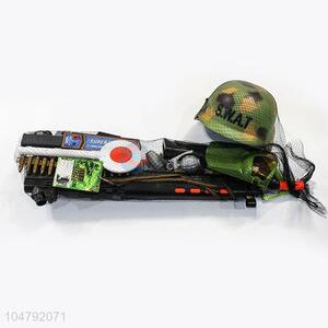 Latest Design Children Role Play Military Cap Toy Gun Set