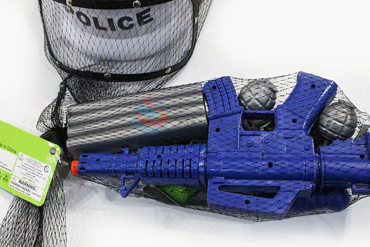 High Sales Plastic Gun with Cap Police Play Set Kids Toy