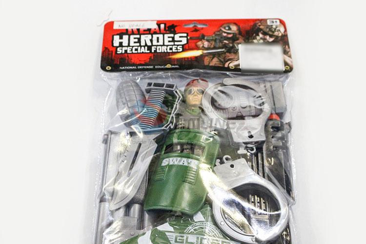 Latest Design Police Set Toys Military Toys Play Set for Boy