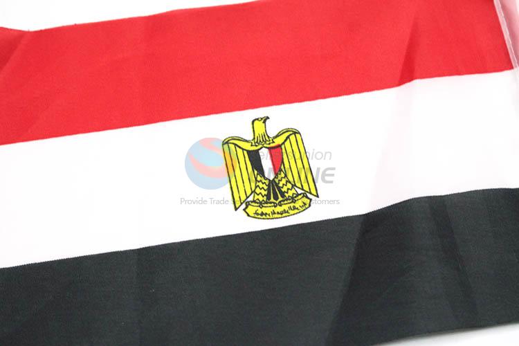 Cheap wholesale Egypt car flag window flag