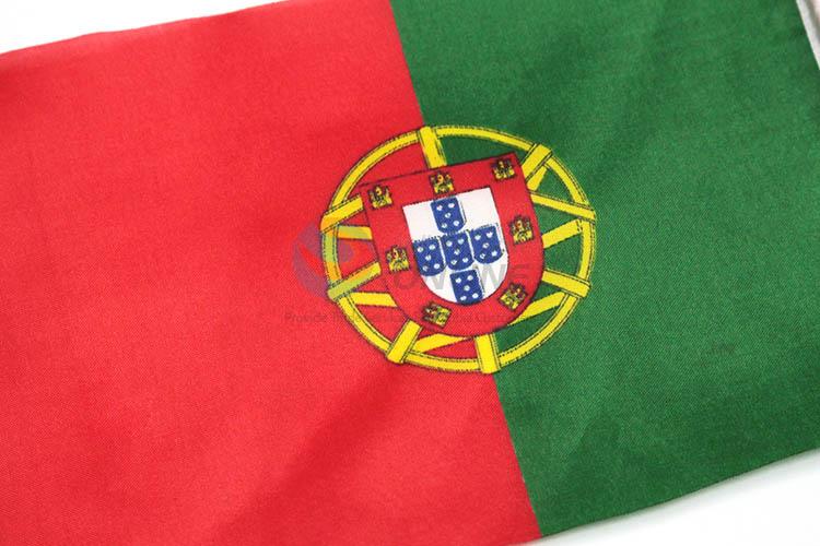 Factory promotional Portugal car flag window flag