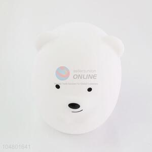 Cartoon Bear Shaped Night Light Adjustable Colorful LED Desktop Light