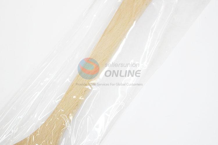 New Natural Health Bamboo Wood Kitchen Slotted Spatula