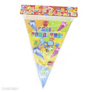 Cheap Price Wholesale Paper Pennant Bunting Christmas Decoration Birthday Party