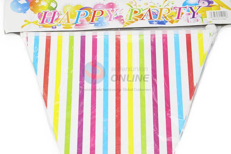 New Arrival Wholesale Paper Board Bunting Pennant Flags