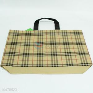 Check Pattern Shopping Bag