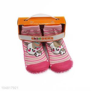 Excellent Quality Anti Slip Floor Socks With Rubber Soles For Kids