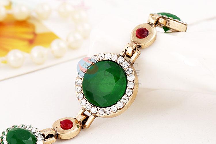 Top quality cheap rhinestone alloy bracelet