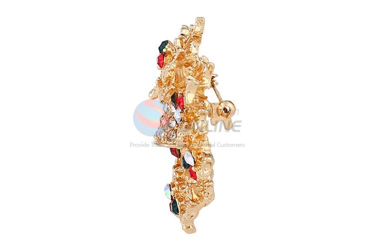 Factory directly sell garland shape alloy brooch