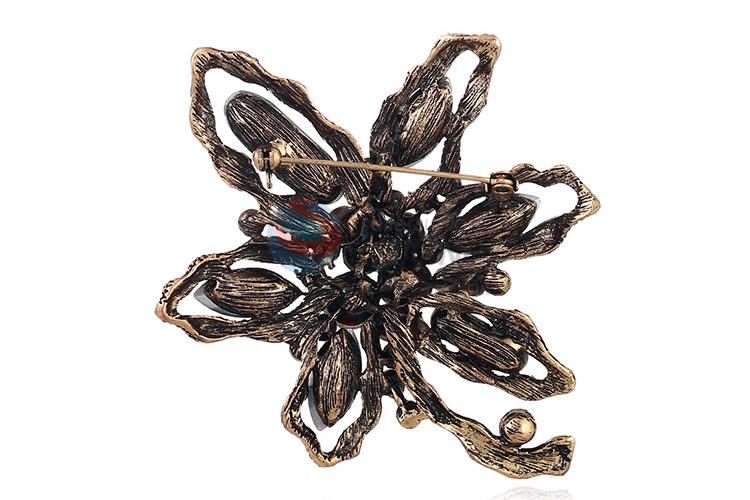 New arrival flower shape alloy brooch