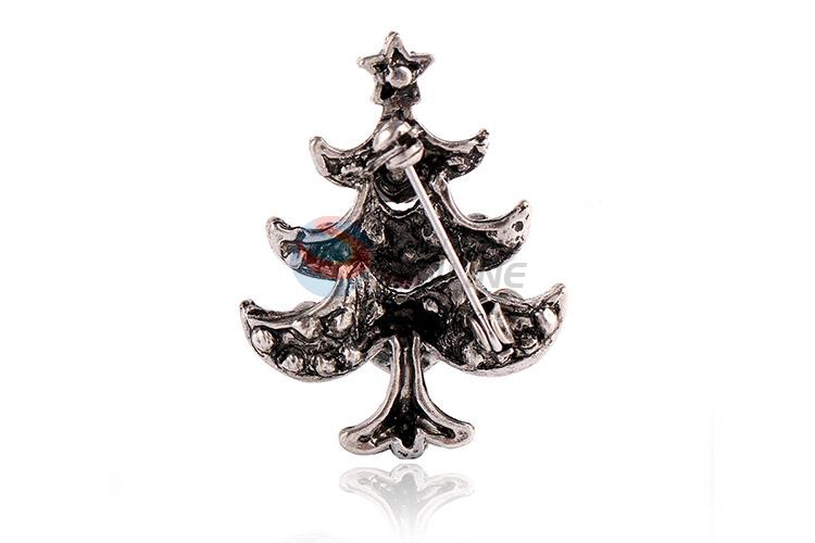 Premium quality Christams tree shape alloy brooch