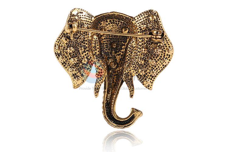 Bottom price elephant shape alloy brooch