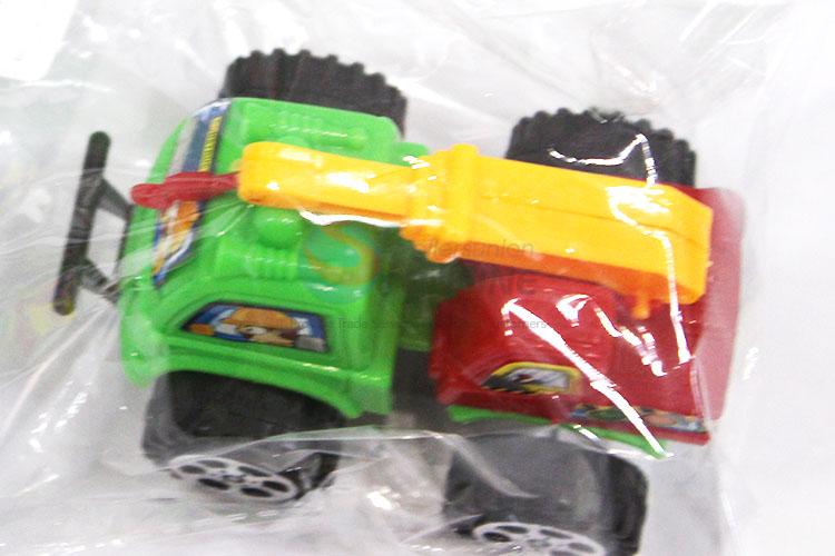 latest colorful pull-back engineering vehicle toy car