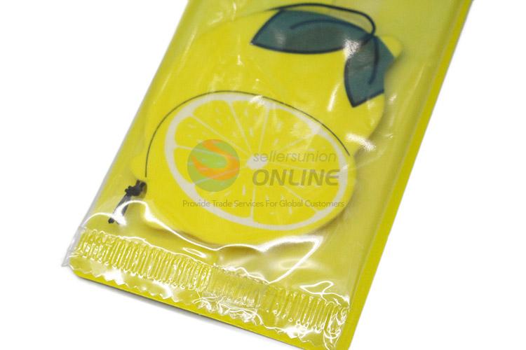 Promotional Gift Lemon Shape Scent Car Air Freshener