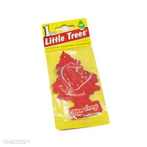 Competitive Price Strawberry Smell Little Trees Car Air Freshener