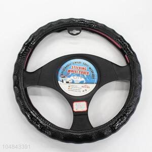 Utility and Durable Leather Hand Sewing Steering Wheel Cover Car