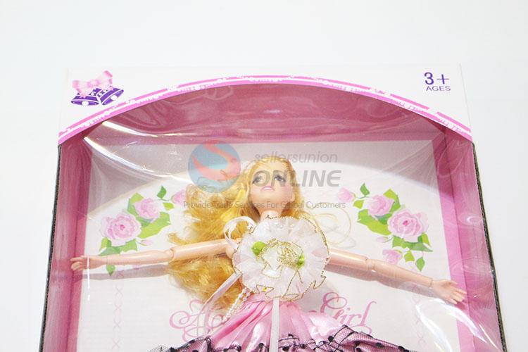 China Manufacturer 11 Cun Wedding Dress Dolls Children Toy