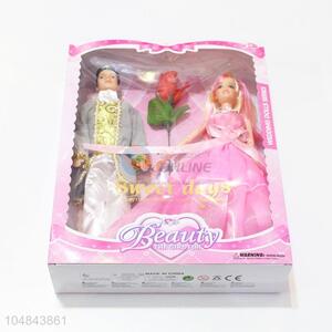 New Arrival Children Plastic 11 Cun Dolls Couples Toy