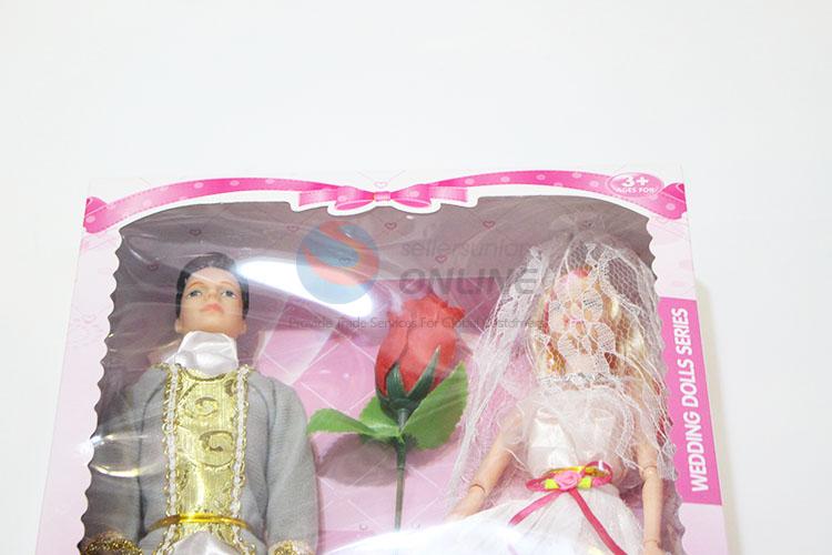 Promotional Gift Plastic 11 Cun Dolls Couples Toy For Kids