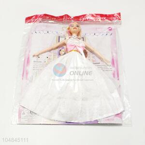 Wholesale Popular Kids Toy 11 Cun Wedding Dress Dolls Plastic Model Toys