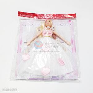 Special Design Kids Toy 11 Cun Wedding Dress Dolls Plastic Model Toys