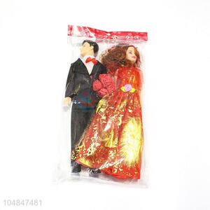 Low price 11cun bridegroom&bride doll