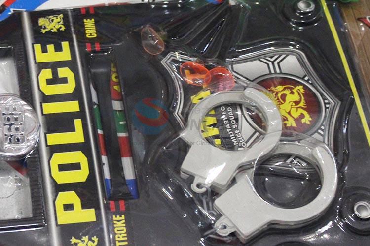 Bottom price kids gun toys police play set