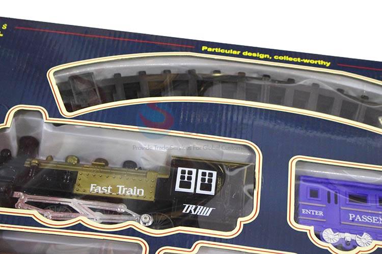 Competitive price kids train track toys