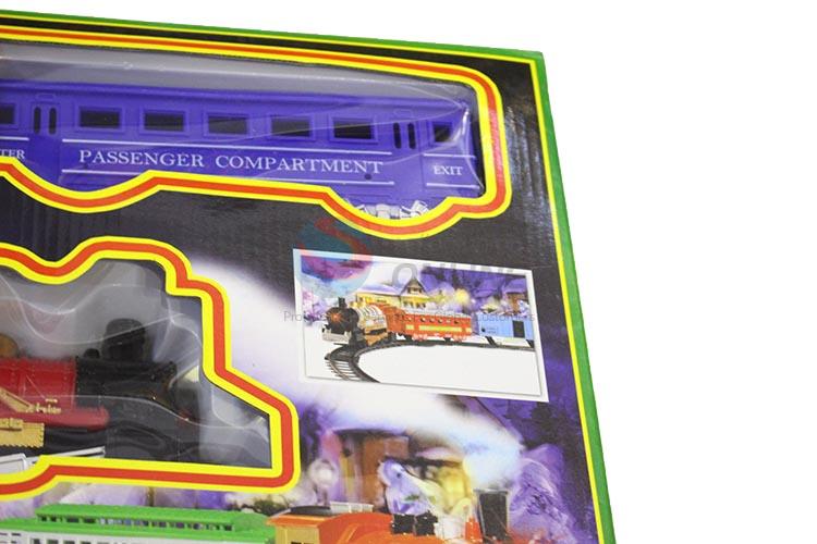 Customized wholesale kids train track toys