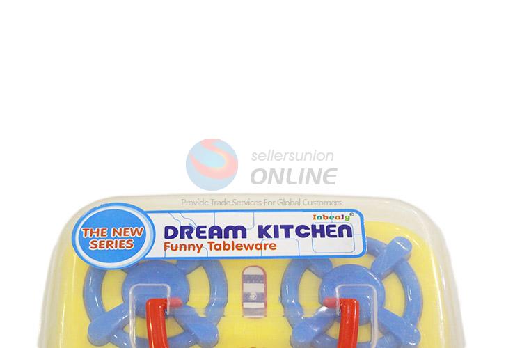 China factory kids kitchen set toys