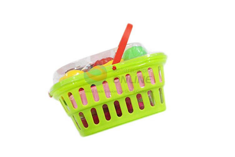 China wholesale kids vegetable basket set toys