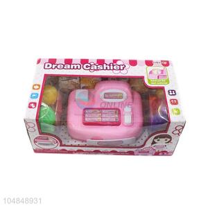 Low price kids mini cashier set toys