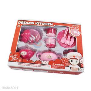 Factory sales kids kitchen&tea set toys